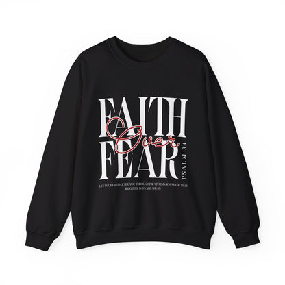 Faith Over Fear Unisex Crewneck