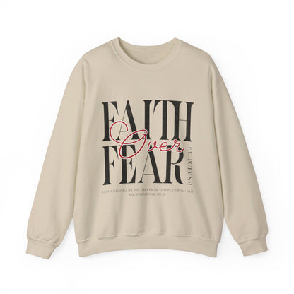 Faith Over Fear Unisex Crewneck