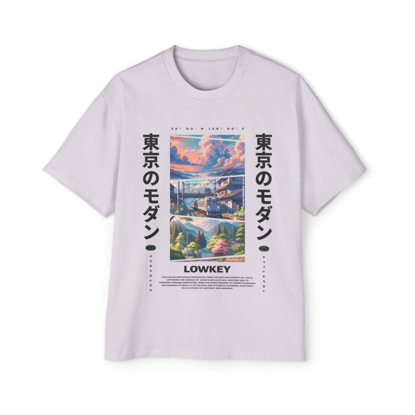 Tokyo Unisex Oversized T-Shirt