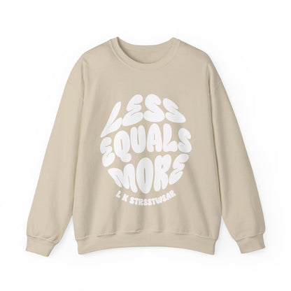 Less = More Unisex Crewneck