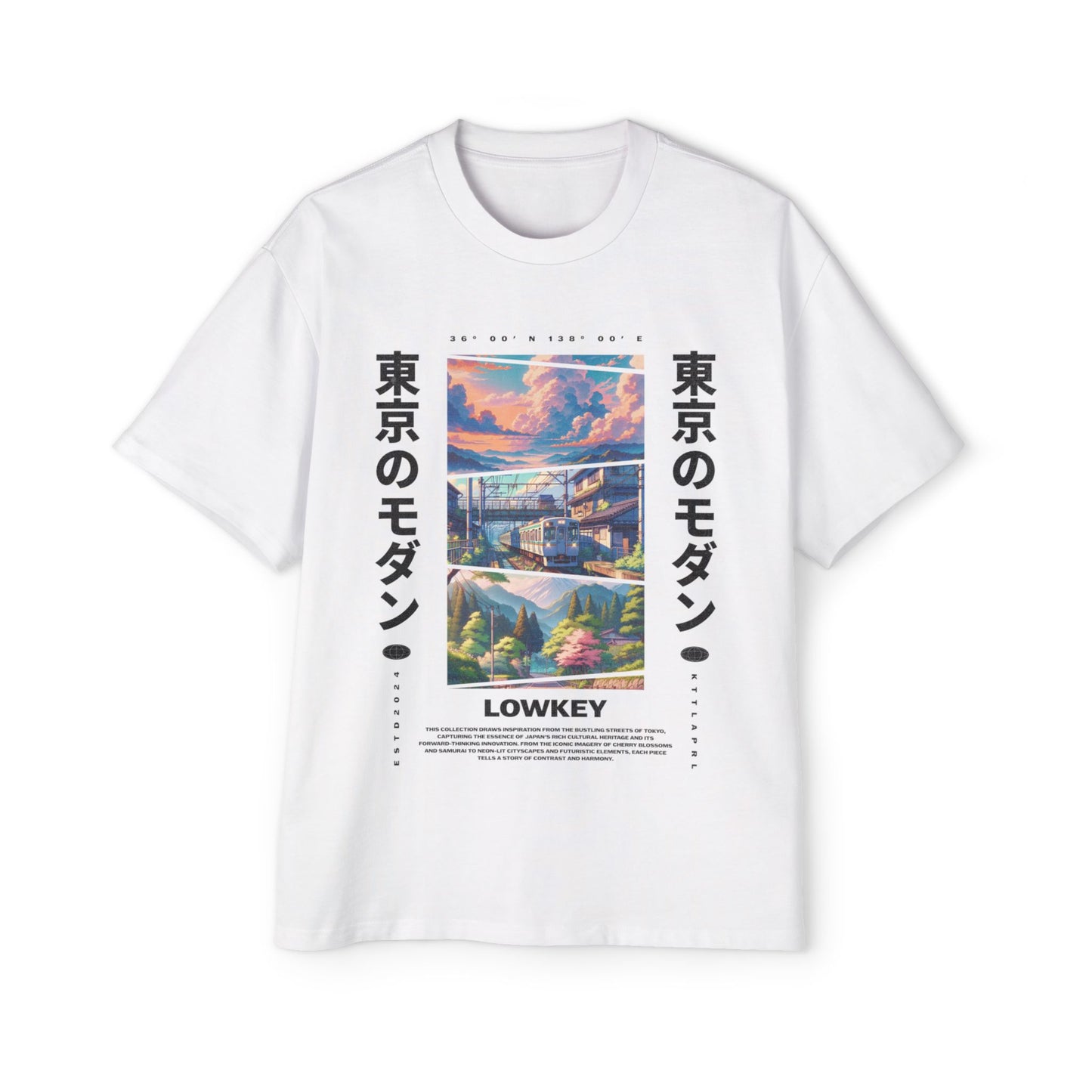 Tokyo Unisex Oversized T-Shirt