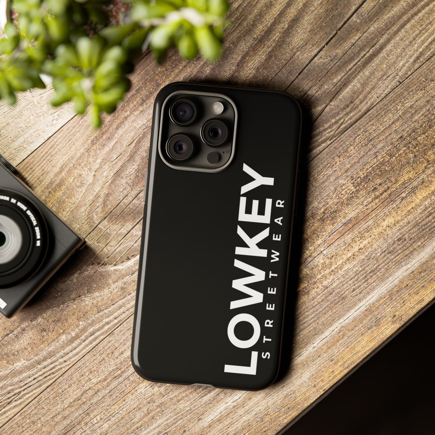 Lowkey Streetwear Tough Case (Black)